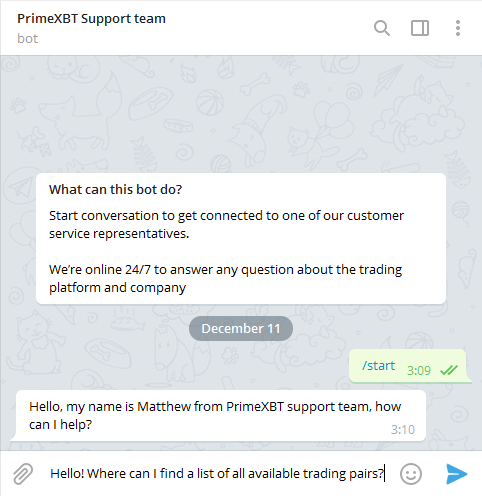 How to Contact PrimeXBT Support