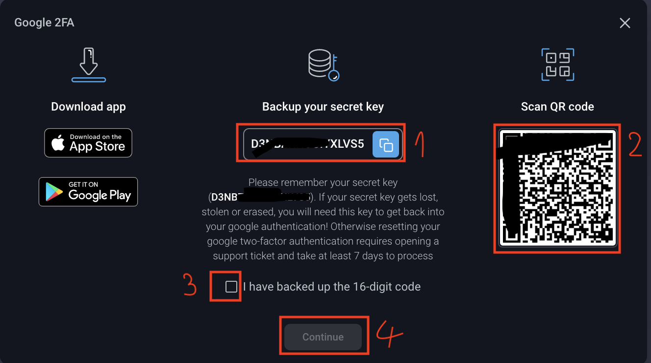 Hvordan binde Google Authenticator i PrimeXBT Hvordan binde Google Authenticator i PrimeXBT